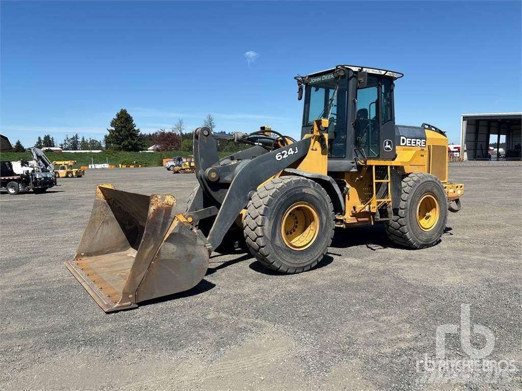 John Deere 624J Læssemaskiner på hjul