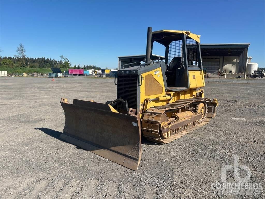 John Deere 650J Bulldozer på larvebånd