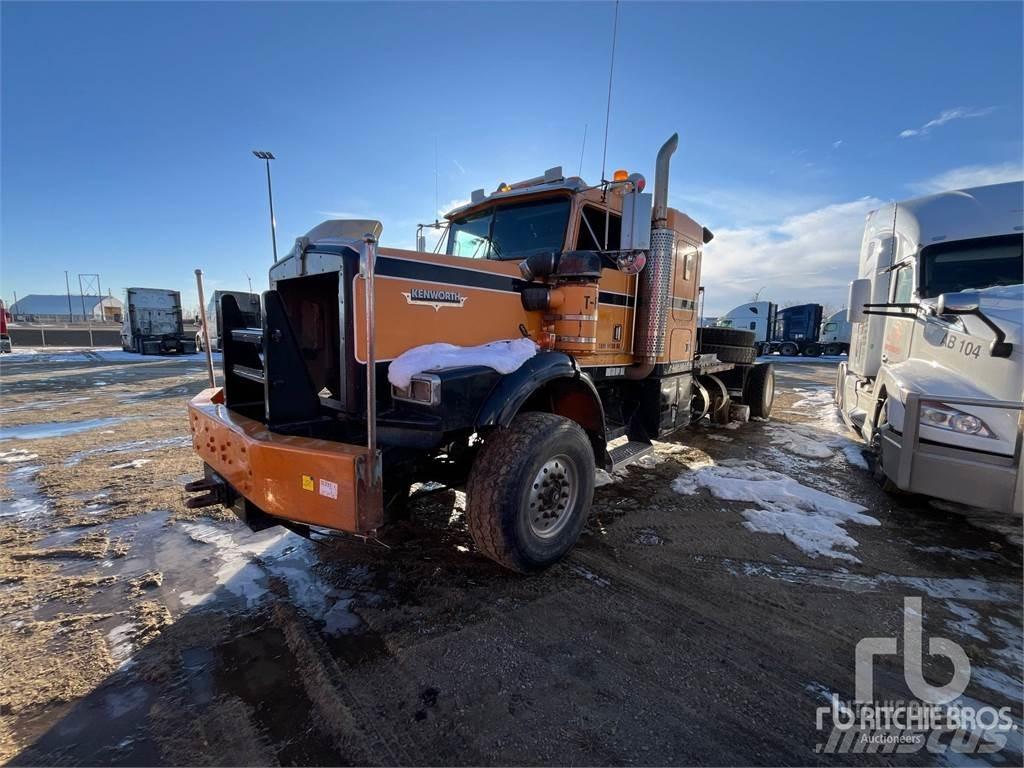 Kenworth C500 Flatbed lastbiler med spil