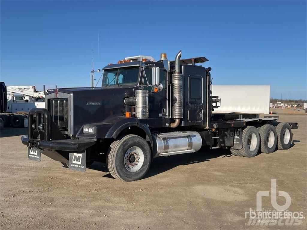 Kenworth C500 Flatbed lastbiler med spil