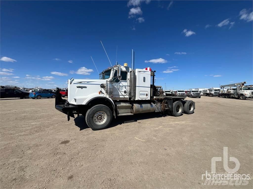 Kenworth C500B Flatbed lastbiler med spil
