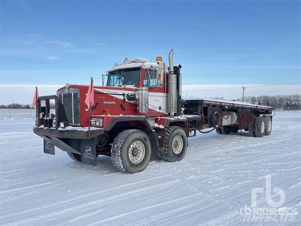 Kenworth C550 Lastbil med lad/Flatbed