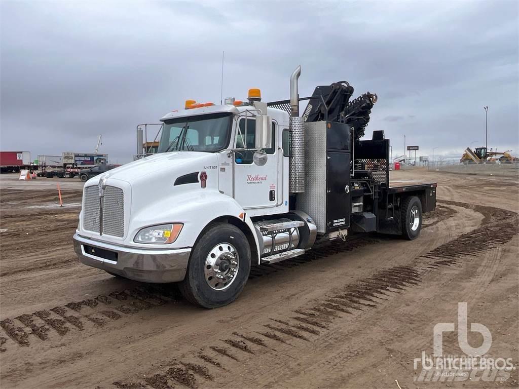 Kenworth T370 Lastbil med kran