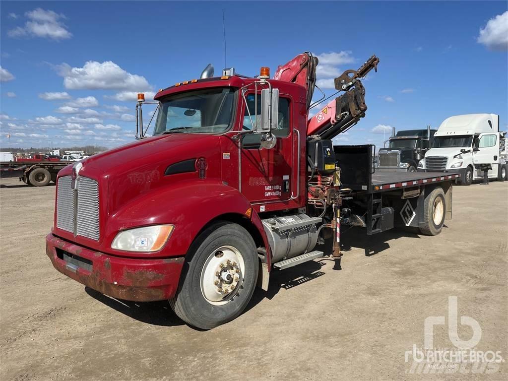 Kenworth T370 Lastbil med kran