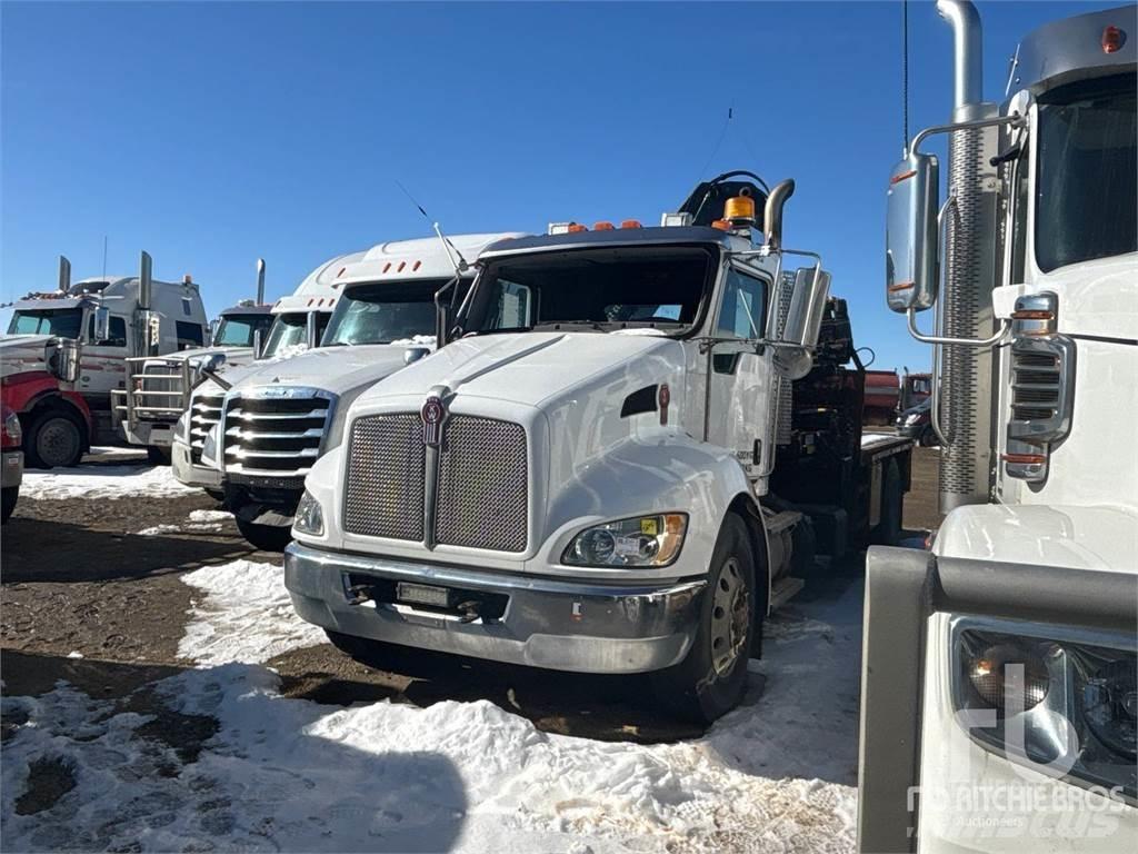 Kenworth T370 Lastbil med kran