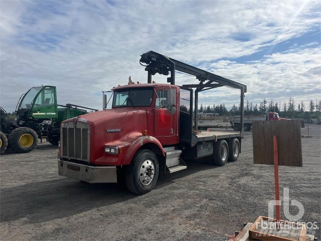 Kenworth T800 Lastbil med lad/Flatbed