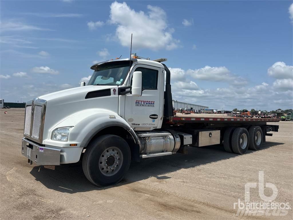 Kenworth T880 Lastbil med lad/Flatbed