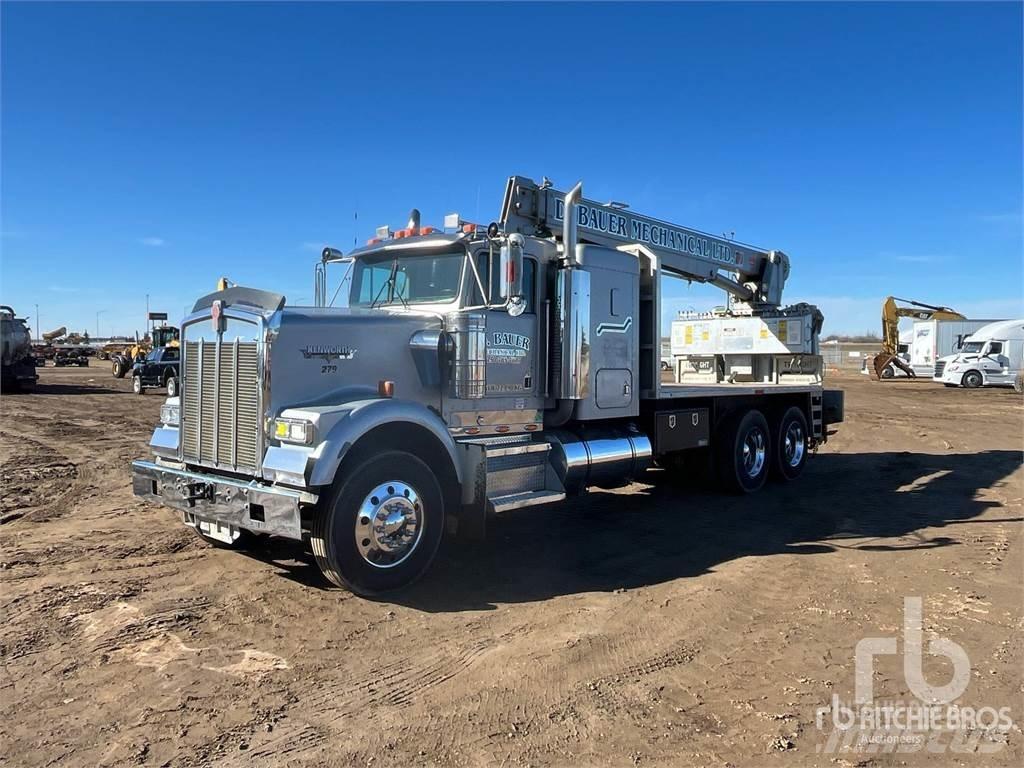 Kenworth W900 Lastbil med kran