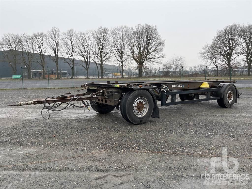Kögel AWE18 Semi-trailer med containerramme