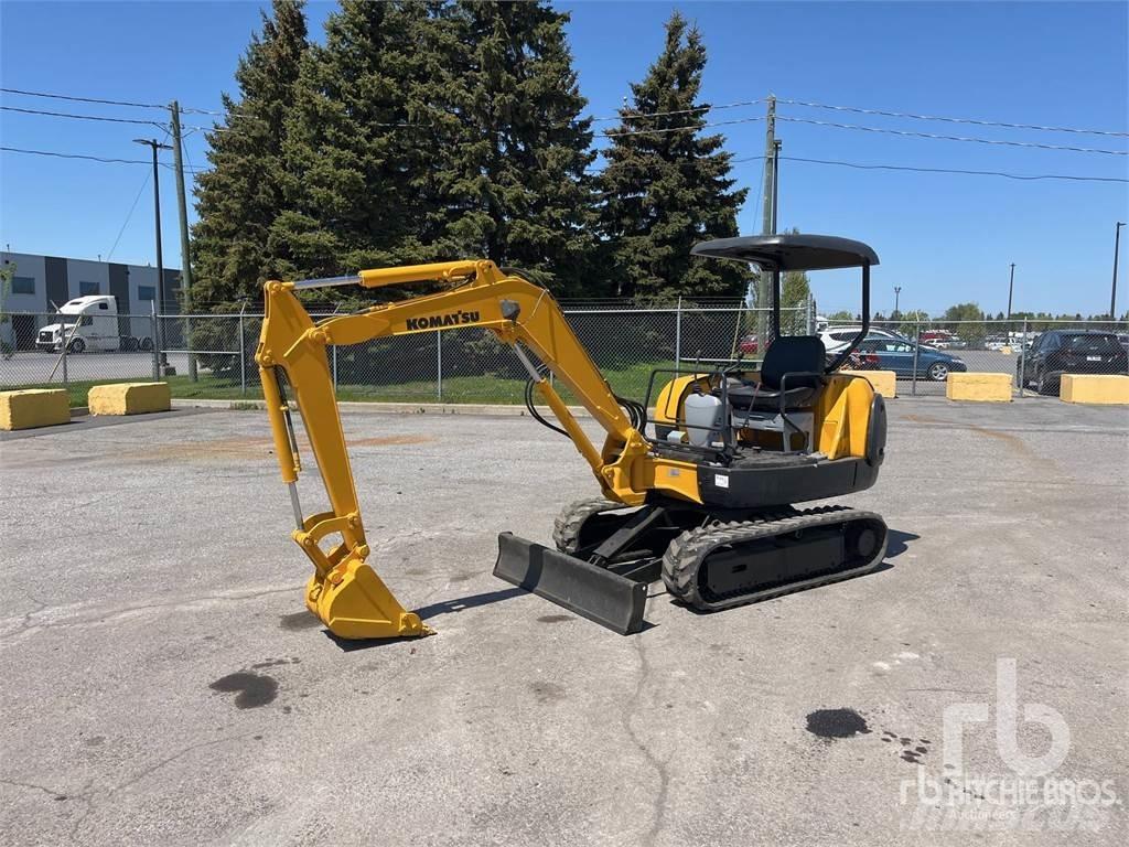 Komatsu PC27R-8 Minigravemaskiner