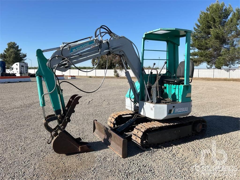Komatsu PC28UU Minigravemaskiner