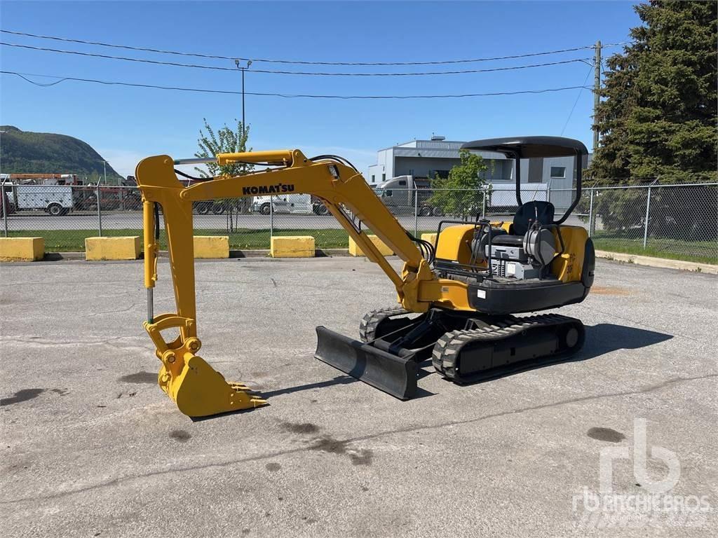 Komatsu PC30R-8 Minigravemaskiner