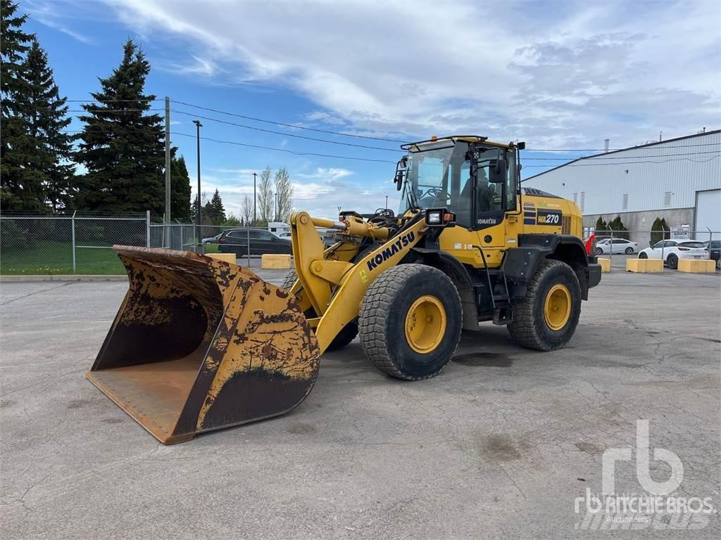 Komatsu WA270-8 Læssemaskiner på hjul