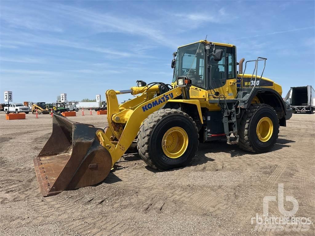 Komatsu WA380-7 Læssemaskiner på hjul