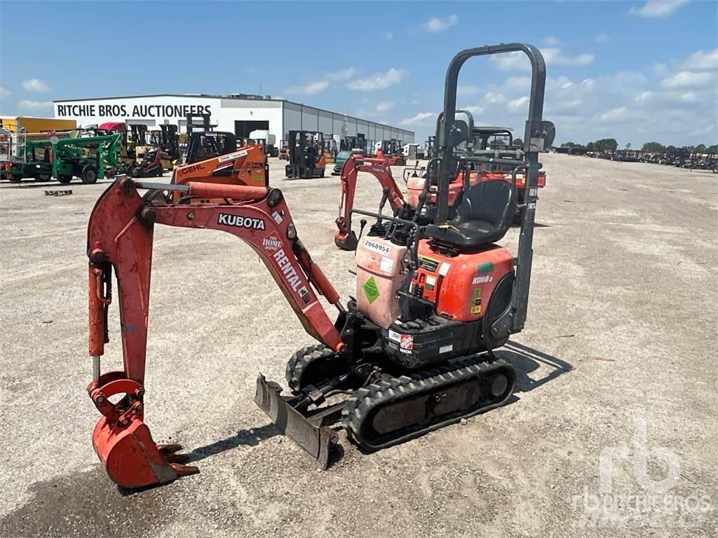 Kubota K008-3 Minigravemaskiner