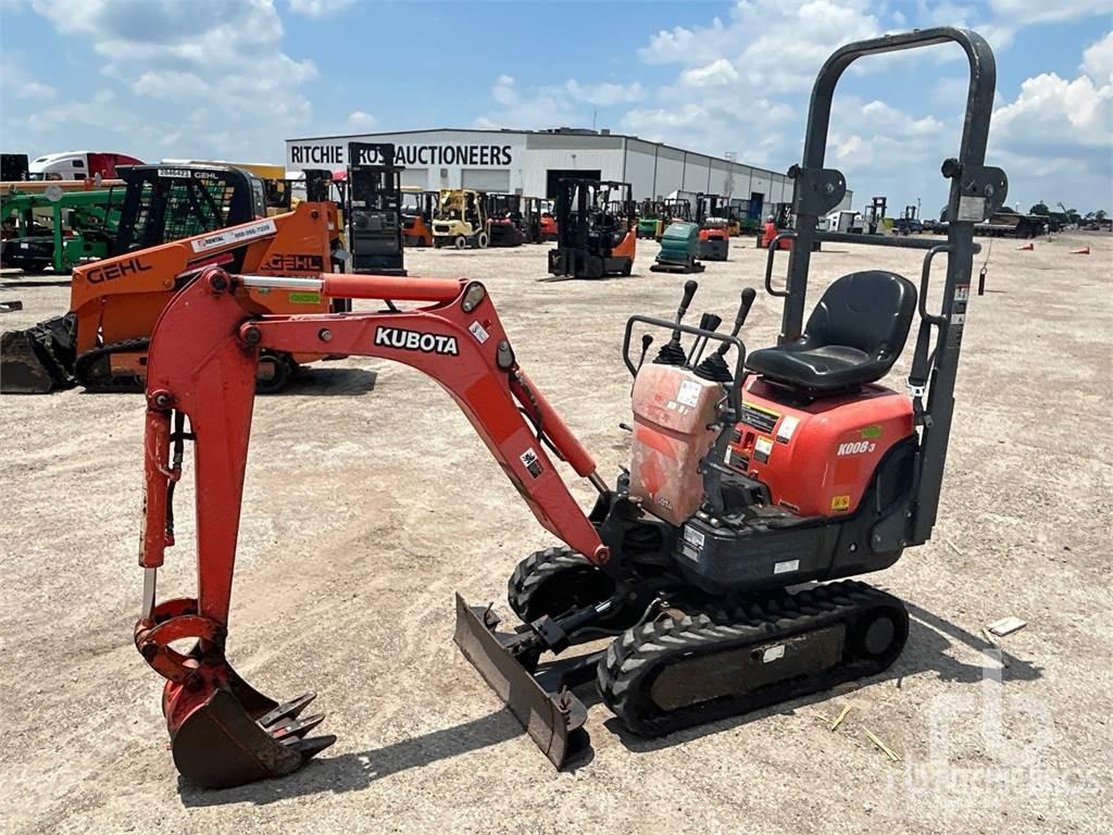 Kubota K008-3 Minigravemaskiner