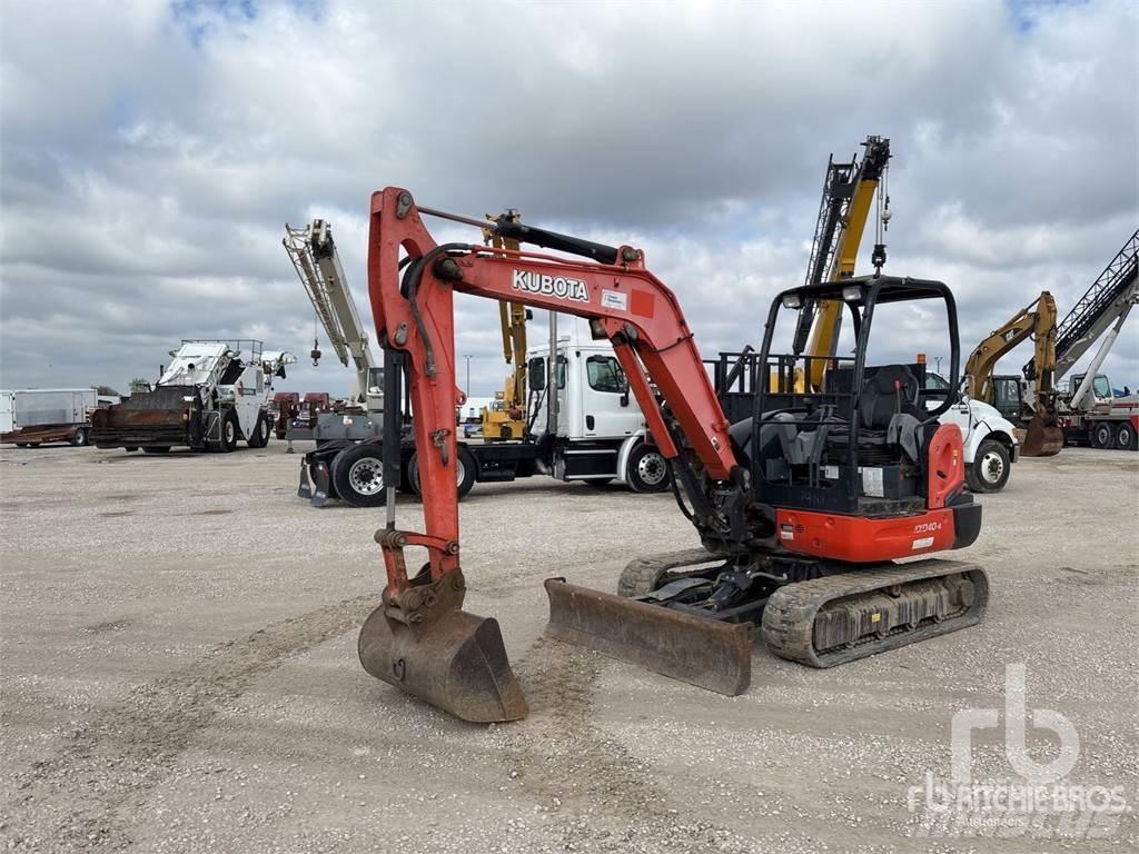 Kubota KX040-4 Minigravemaskiner