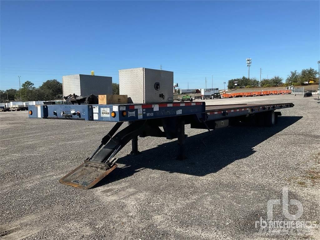 Landoll 330 Semi-trailer med lad/flatbed
