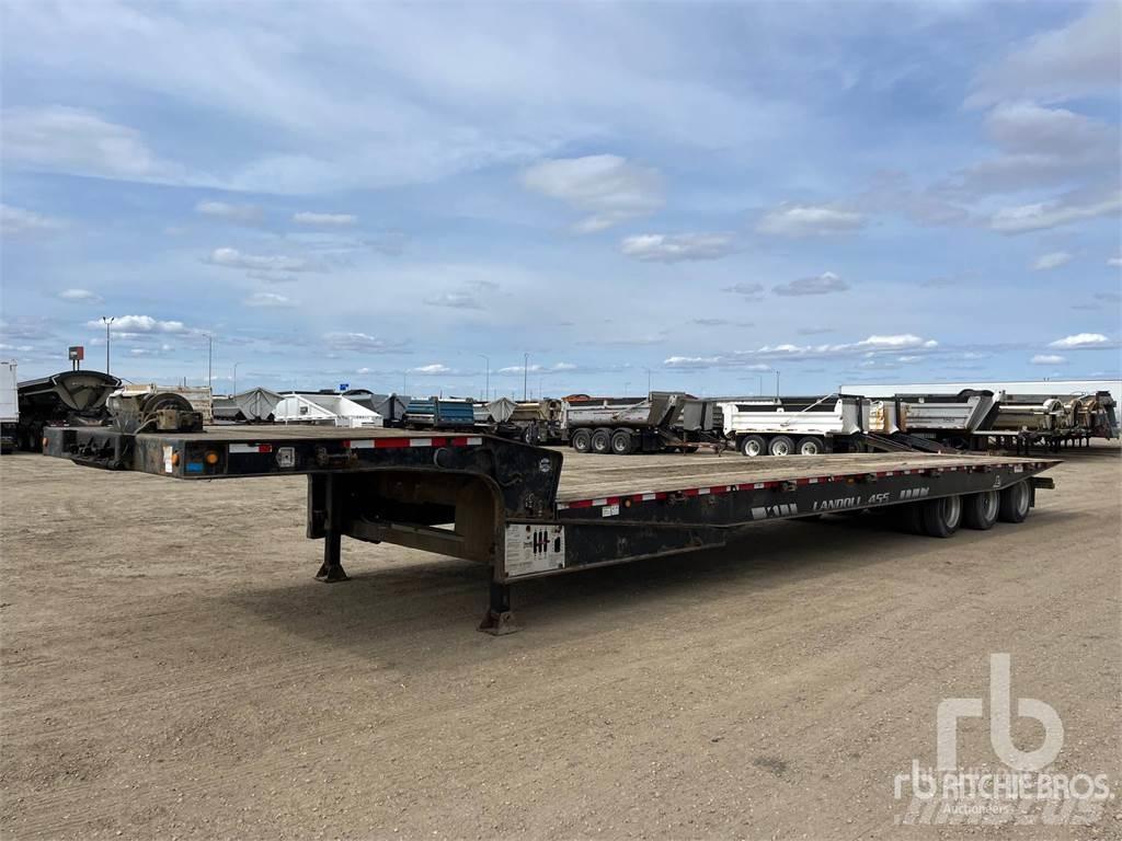 Landoll 455B Semi-trailer med lad/flatbed