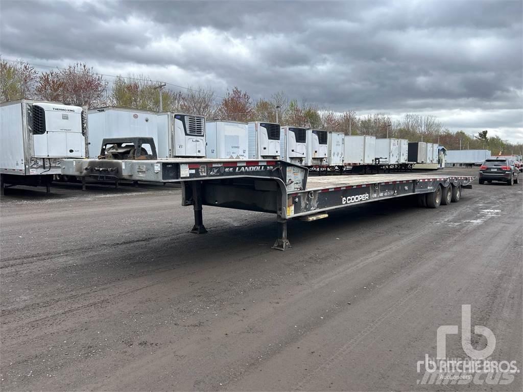 Landoll 950D Semi-trailer med lad/flatbed