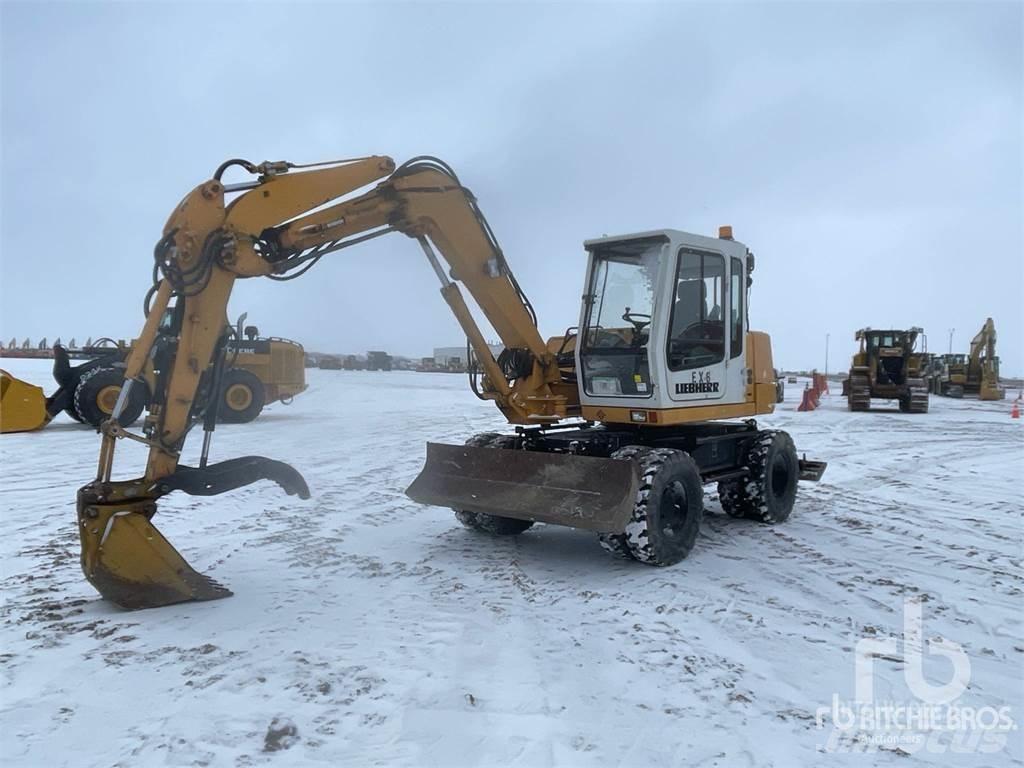 Liebherr A308 Gravemaskiner på hjul