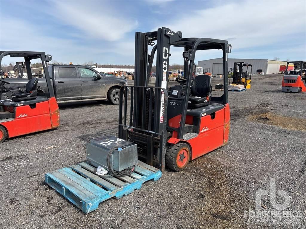Linde E20 El gaffeltrucks