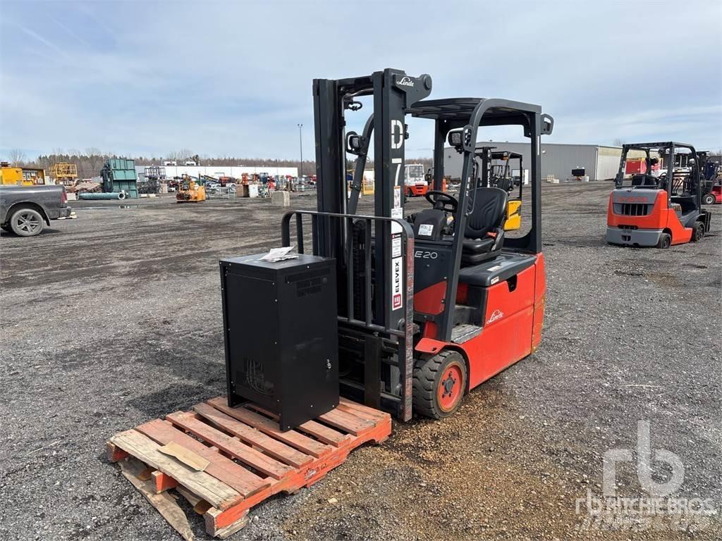 Linde E20 El gaffeltrucks