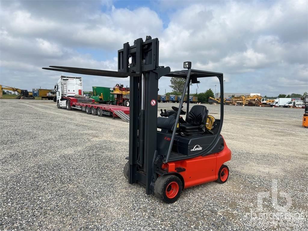 Linde E20P-02 El gaffeltrucks