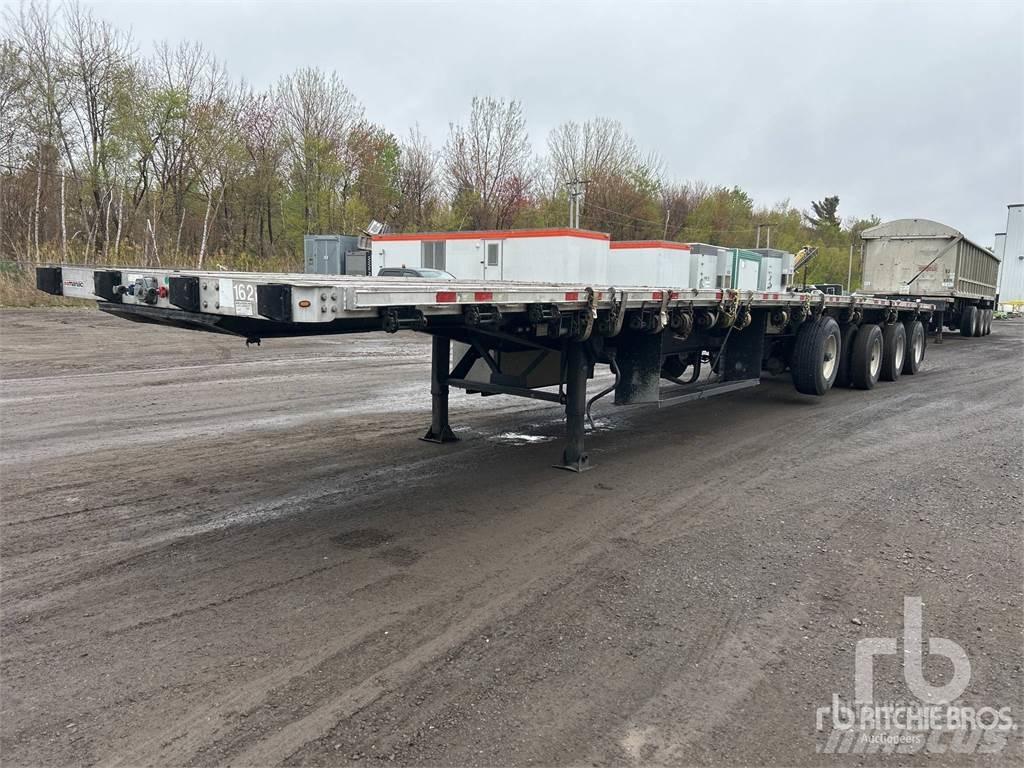 Manac 10435 Semi-trailer med lad/flatbed