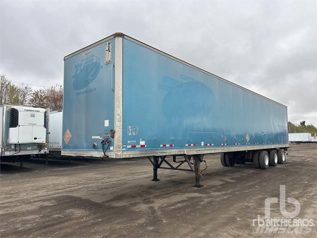 Manac 94353 Semi-trailer med fast kasse