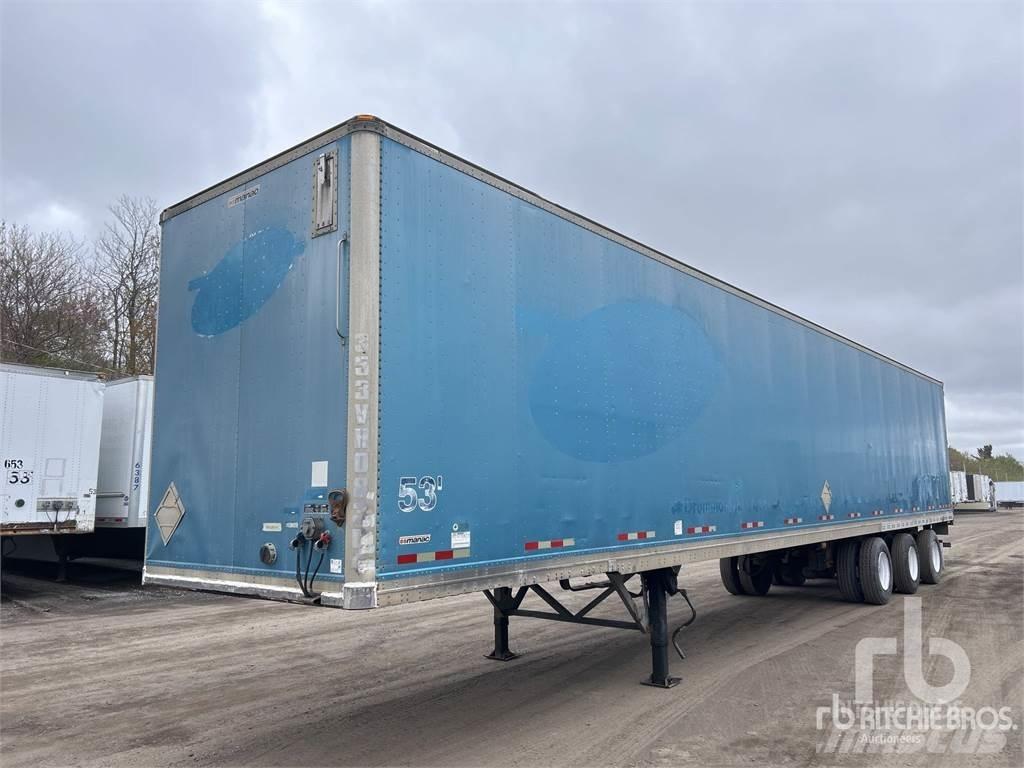 Manac 94353 Semi-trailer med fast kasse