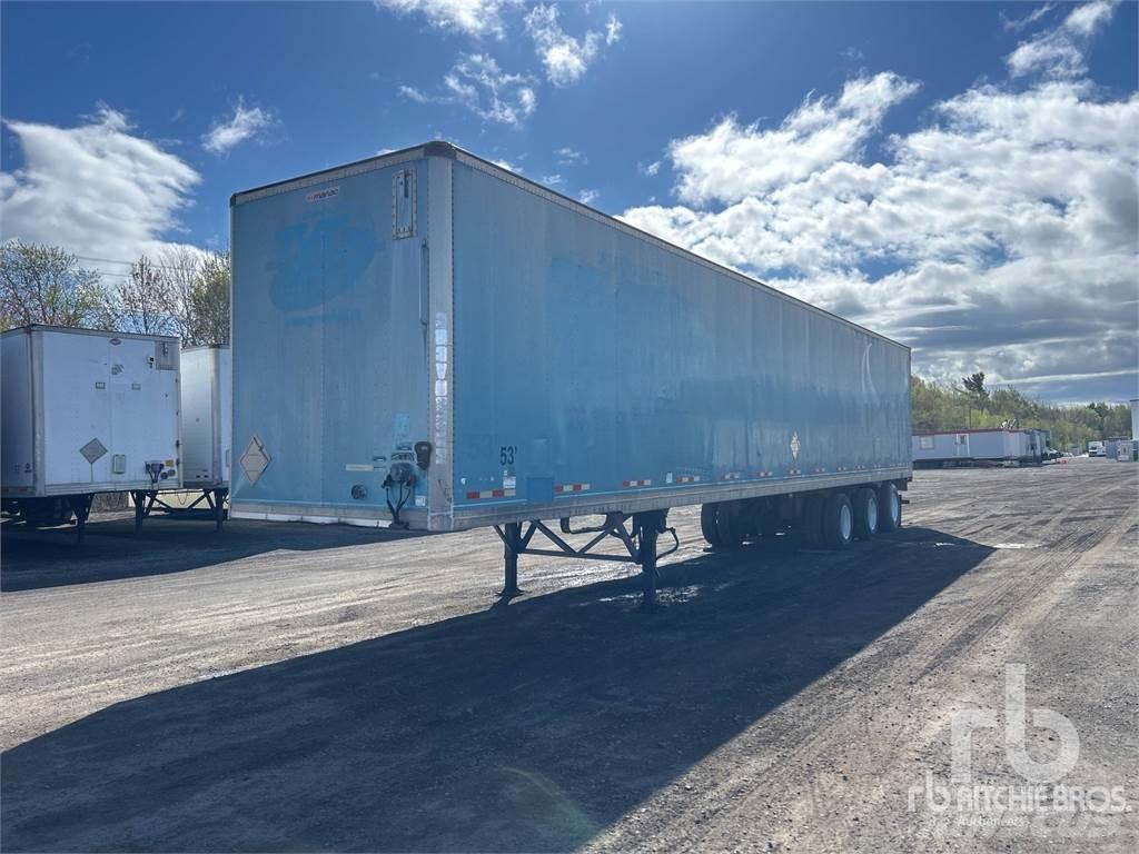 Manac 94353 Semi-trailer med fast kasse