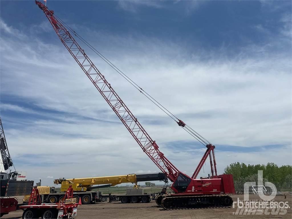 Manitowoc 222 Kraner på larvebånd