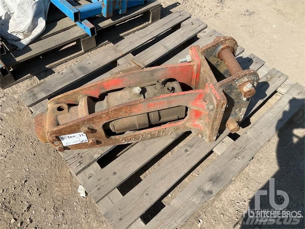  Quantity of (4) Hydraulik / Trykluft hammere