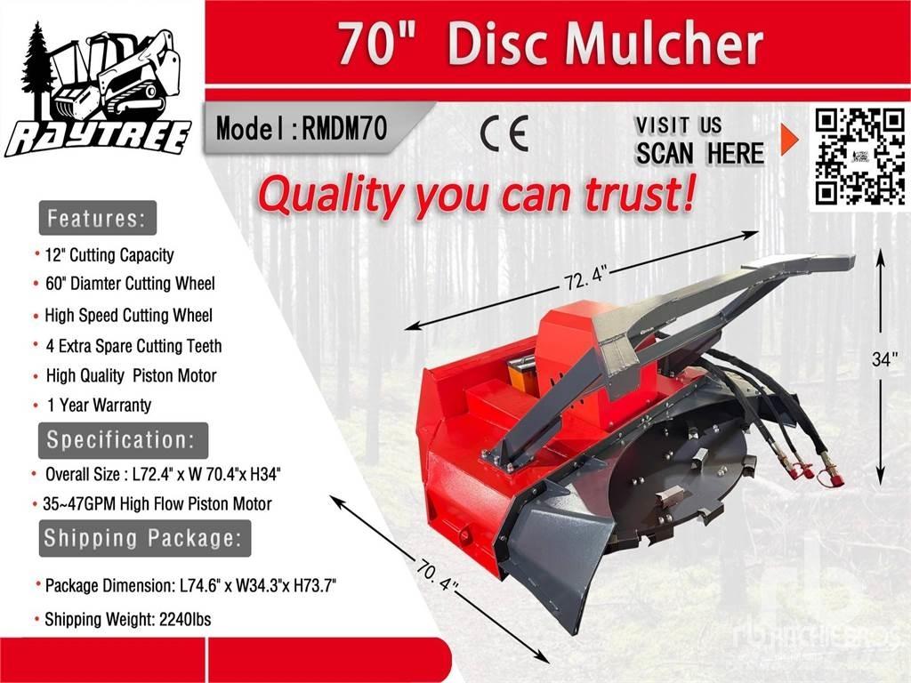  RAYTREE RMDM70 Buskryddere / Grenknusere