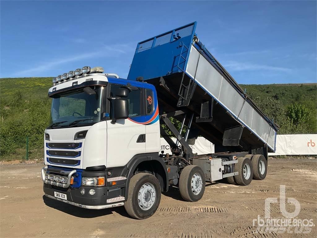 Scania G490 Lastbiler med tip