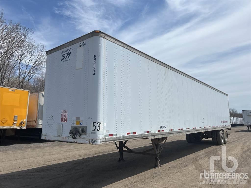 Strick S75 Semi-trailer med fast kasse