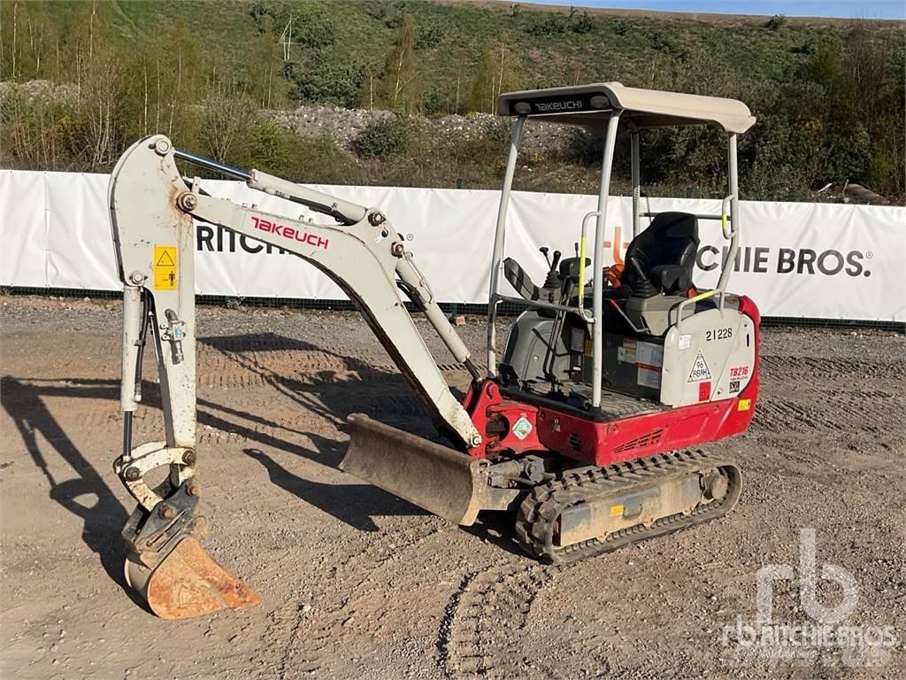 Takeuchi TB216 Minigravemaskiner