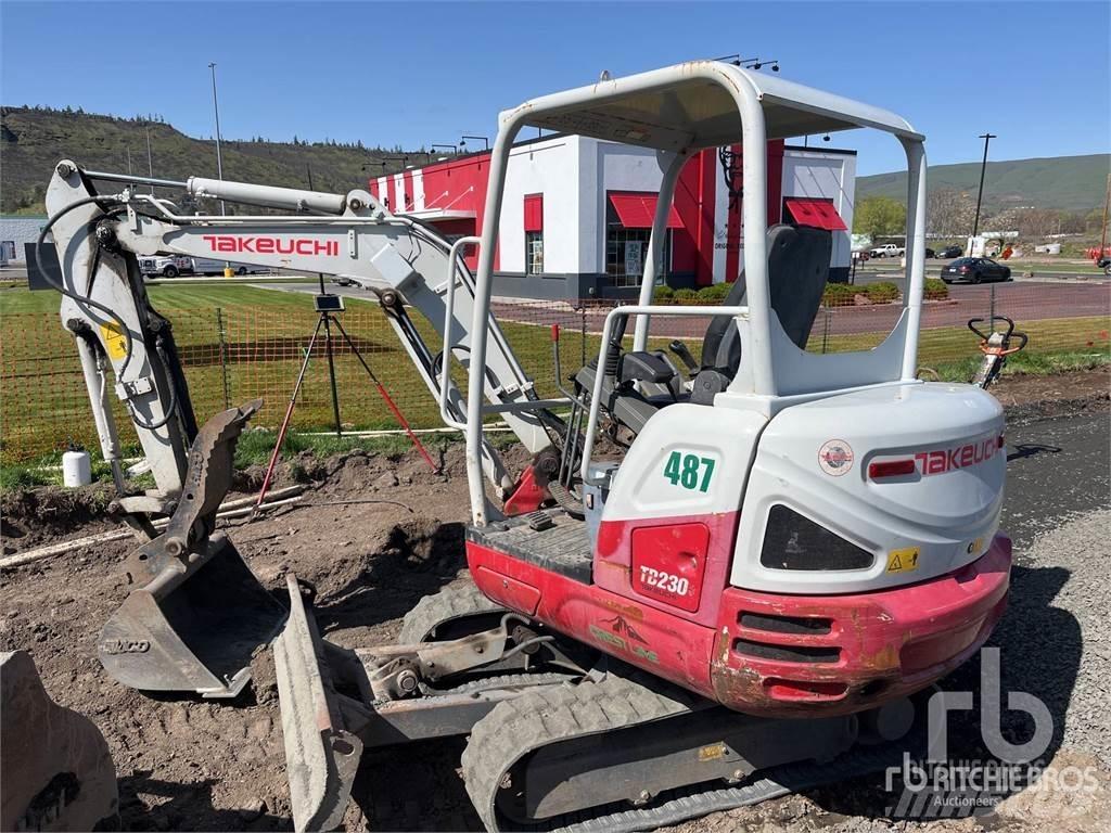 Takeuchi TB230 Minigravemaskiner
