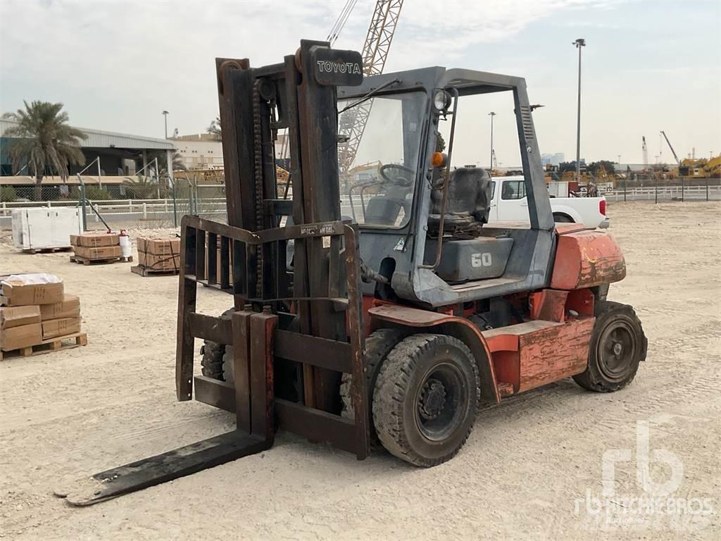 Toyota 5FG60 Diesel gaffeltrucks
