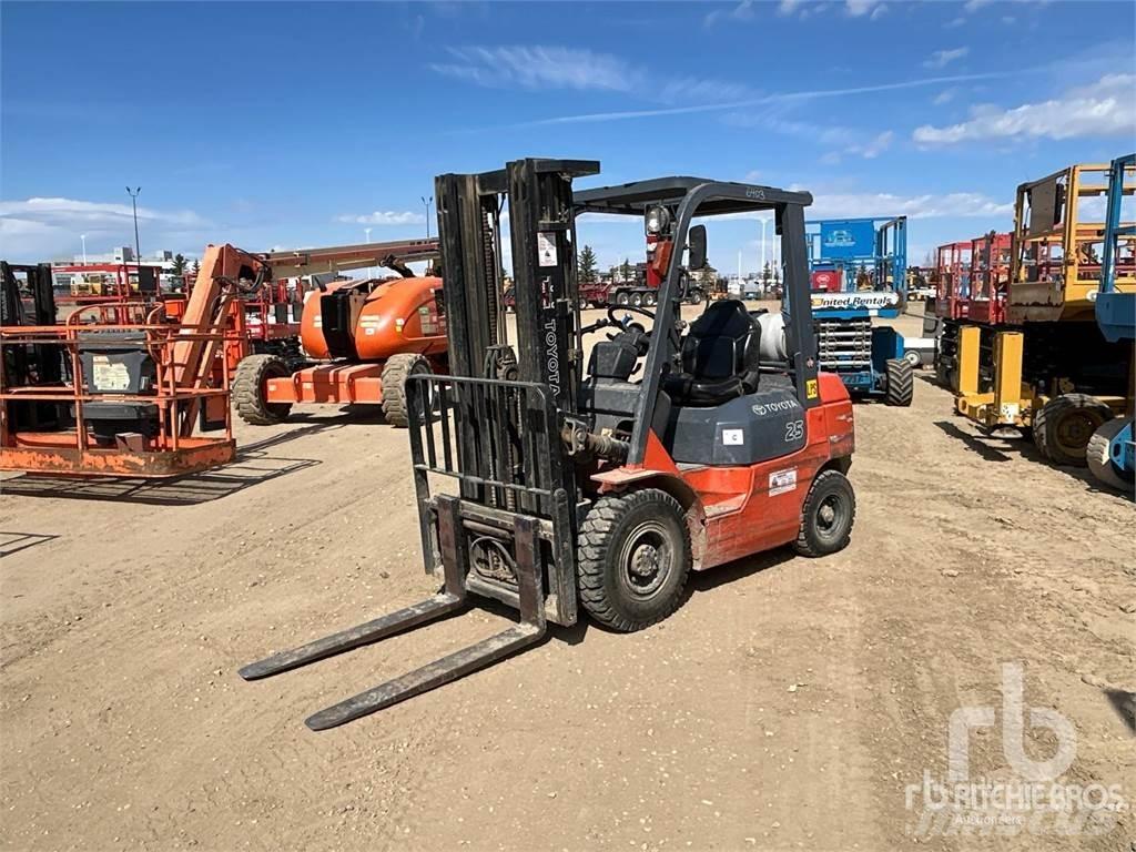 Toyota 7FGU25 Diesel gaffeltrucks