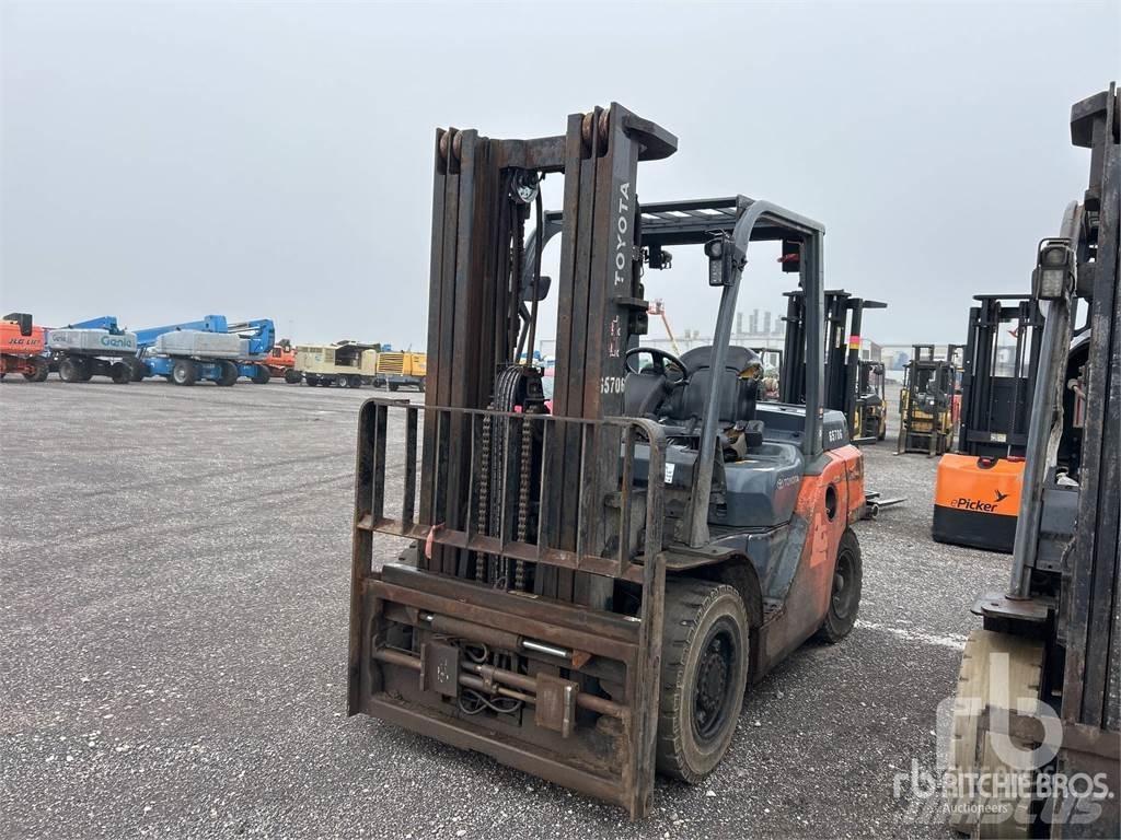 Toyota 8FD35U Diesel gaffeltrucks