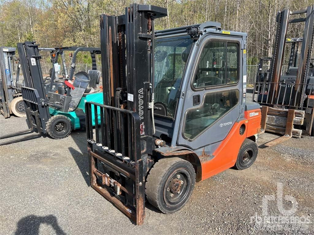 Toyota 8FDU30 Diesel gaffeltrucks