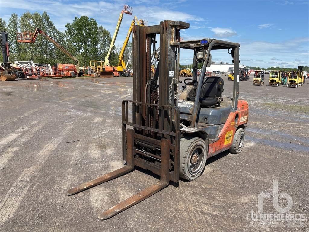 Toyota 8FDU30 Diesel gaffeltrucks
