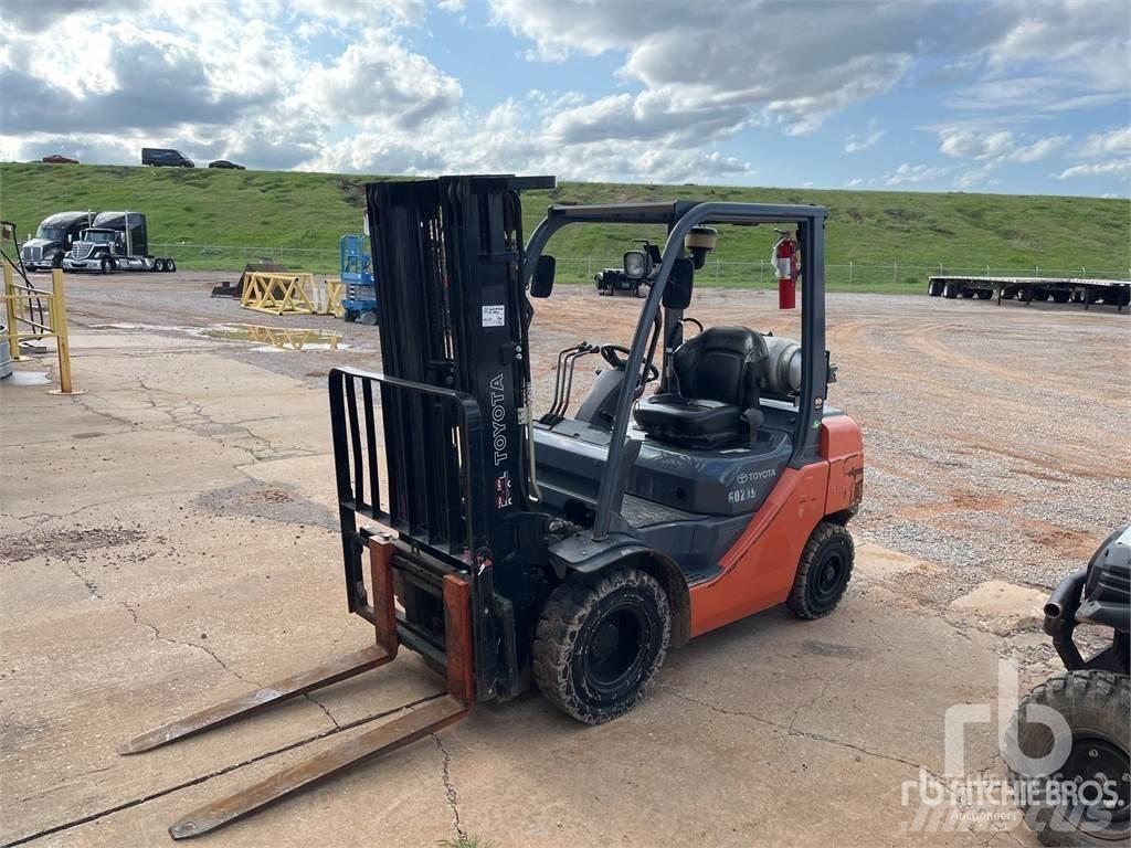 Toyota 8FGU25 Diesel gaffeltrucks