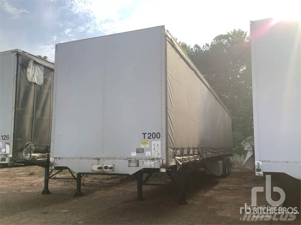 Transcraft 554S Semi-trailer med Gardinsider