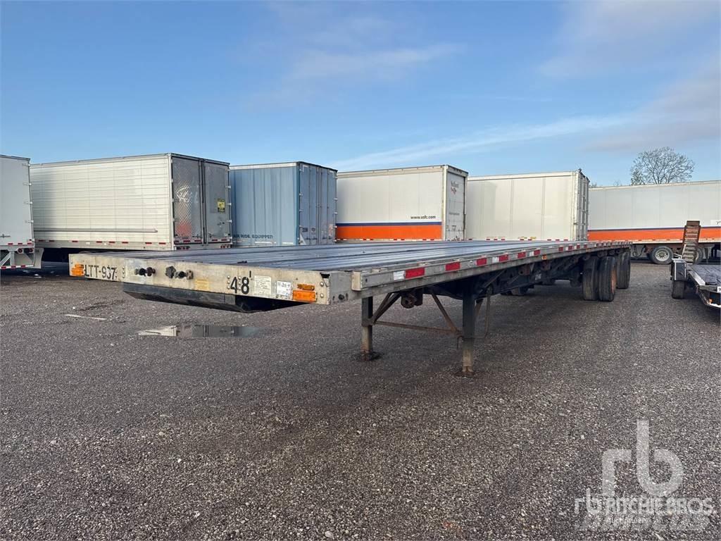 Transcraft W24 Semi-trailer med lad/flatbed