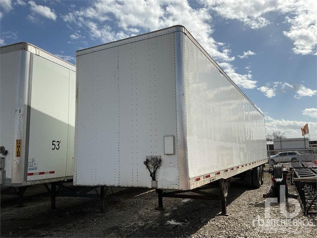 Utility VS2DC Semi-trailer med fast kasse