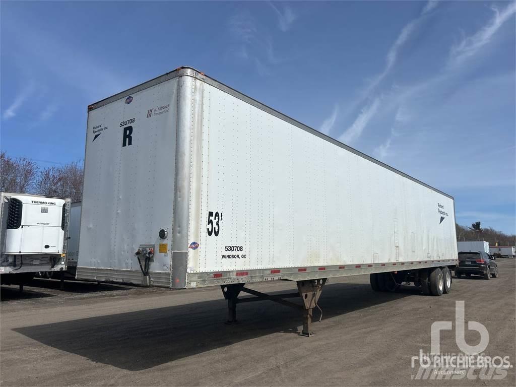 Utility VS2DC Semi-trailer med fast kasse