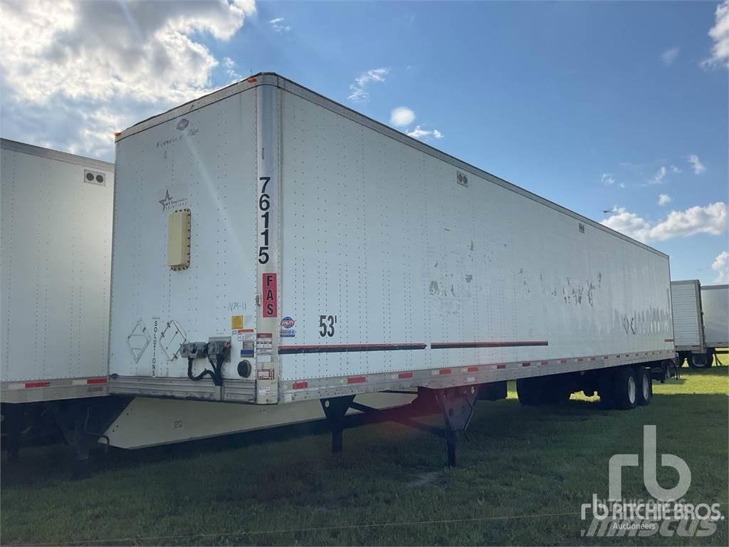 Utility VS2DX Semi-trailer med fast kasse